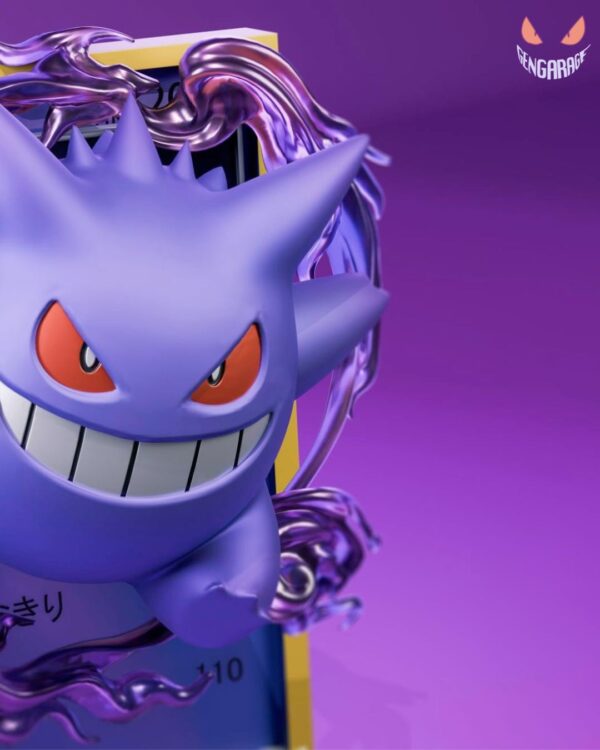 Gengar Coming Out From Pokemon Card ? Pokemon Resin Statue ? GEISHA Studio